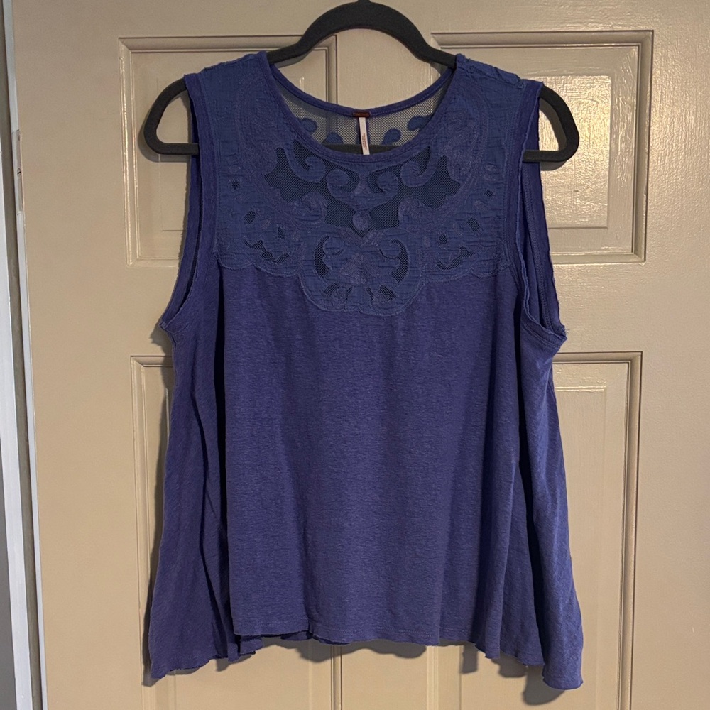 Free People Purple Tank Top